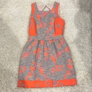 Ella Moss Orange floral dress